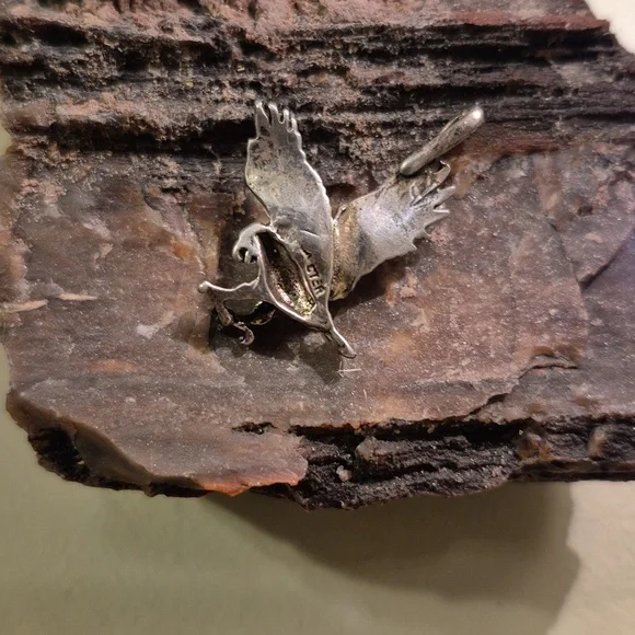 Silver Eagle Pendant - Picture 2 of 3